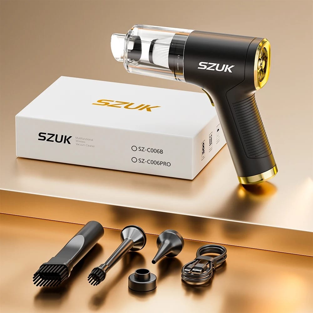 Cordless Mini Handheld Car Vacuum & Air Blower