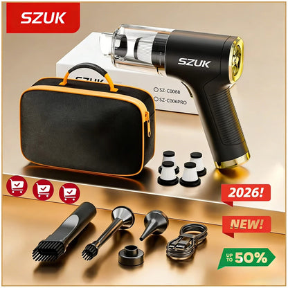 Cordless Mini Handheld Car Vacuum & Air Blower