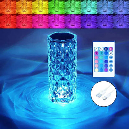Diamond Crystal Lamp (Multi-Color)-Buy 1 Get 1 Free