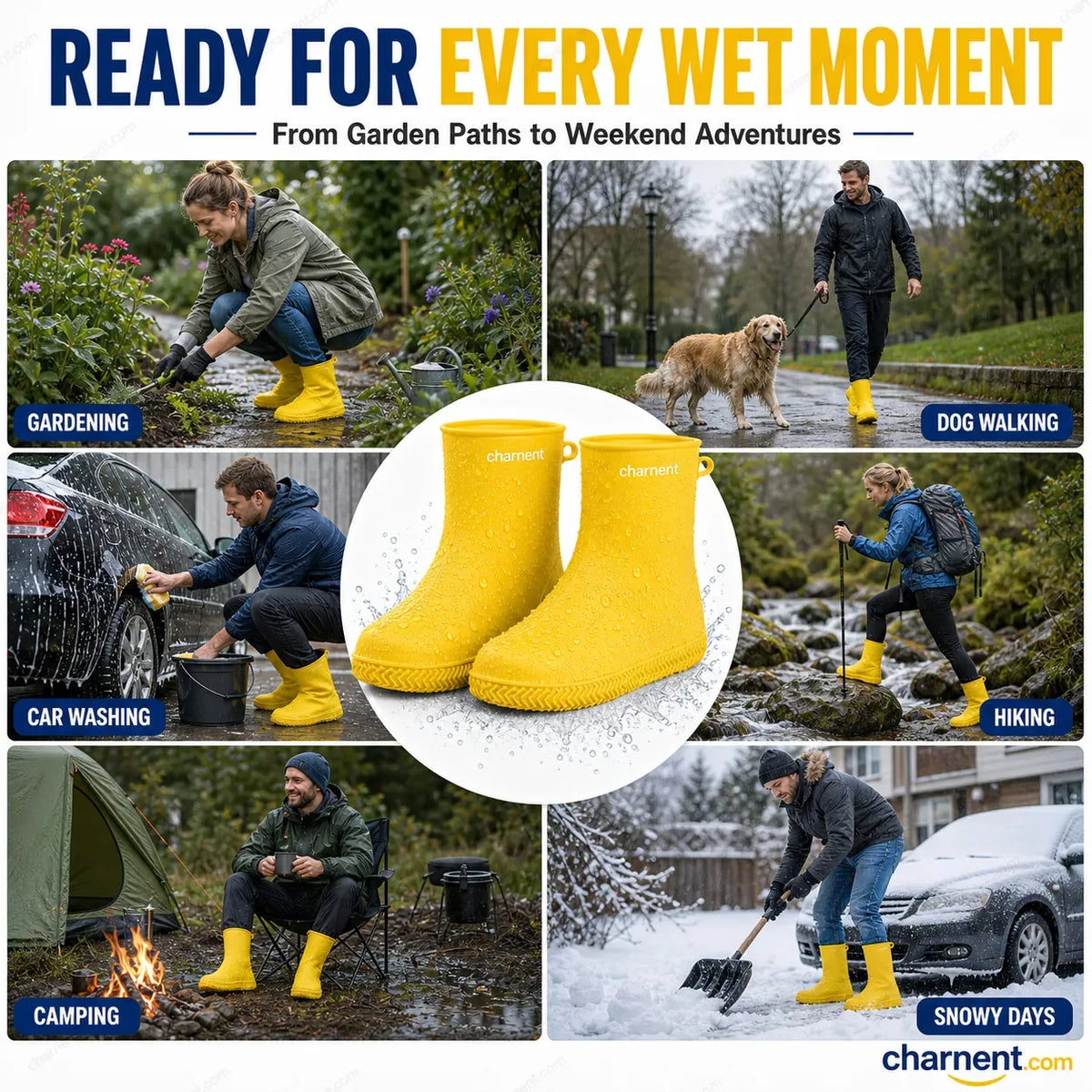 Waterproof Shoe Covers 5 Pairs