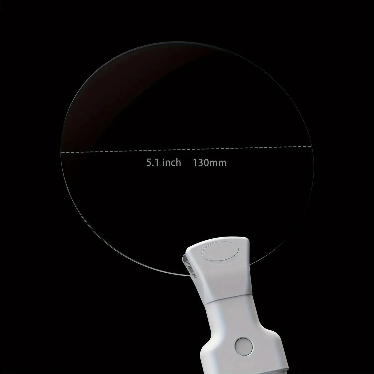 Hands-Free 5X Magnifying Glass with Flexible Neck for Reading and Precision Work
