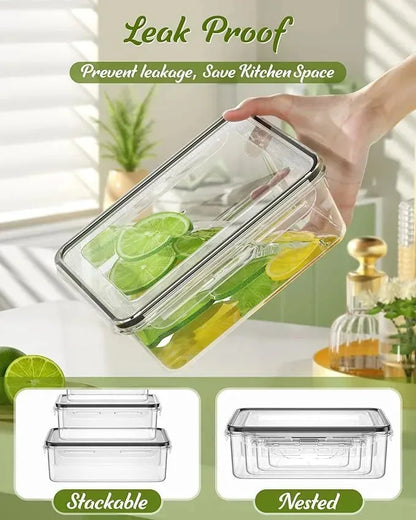 Food Grade Fridge Freezer Storage Containers