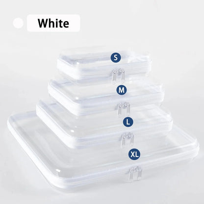 Clear Hard Shell Zipper Case