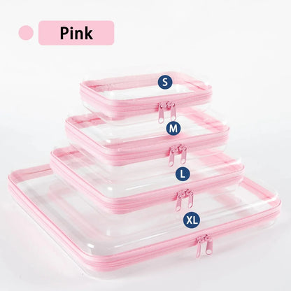 Clear Hard Shell Zipper Case