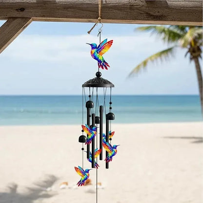Hummingbird Metal Wind Chime