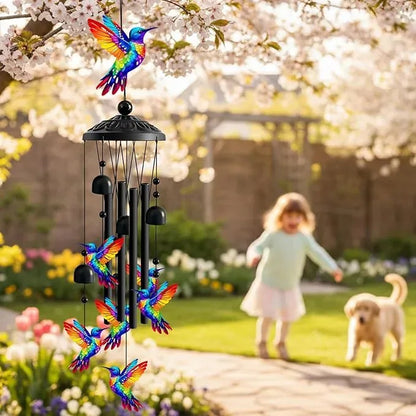 Hummingbird Metal Wind Chime