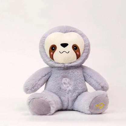 Breathing sloth bear toy for a good night's sleep