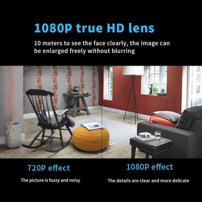 1080P Smart Wi-Fi Security Camera, Wide Angle, Night Vision
