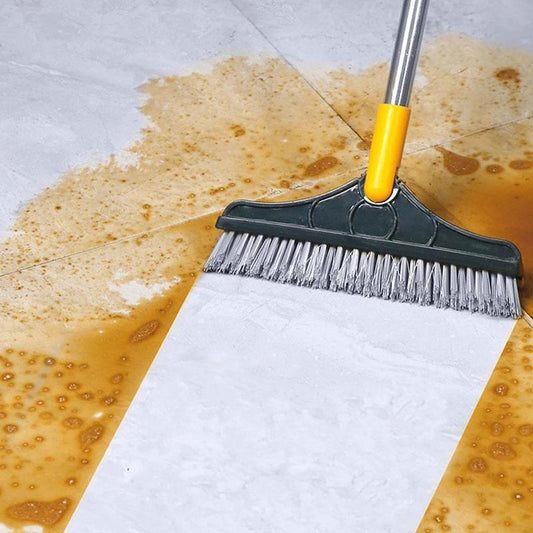 2-in-1 Adjustable Easy Cleaning Wiper and Brush