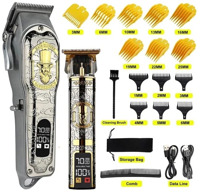 Professional Hair Clipper Cordless Trimmer