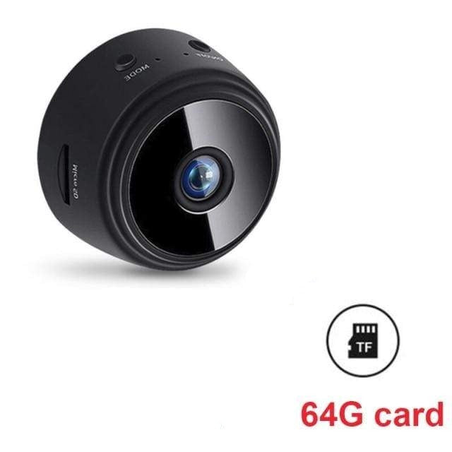 Mini Magnetic Surveillance 1080p HD Wi-Fi IP Camera with Night Vision