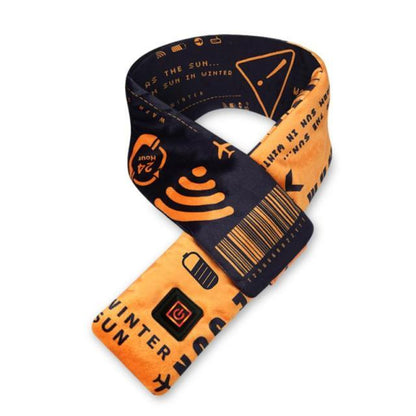 Smart Heated Scarf, Rechargeable Neck Warmer, 3 Levels