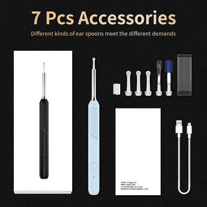 Wireless Otoscope Ear Wax Removal Tool, 1080P HD