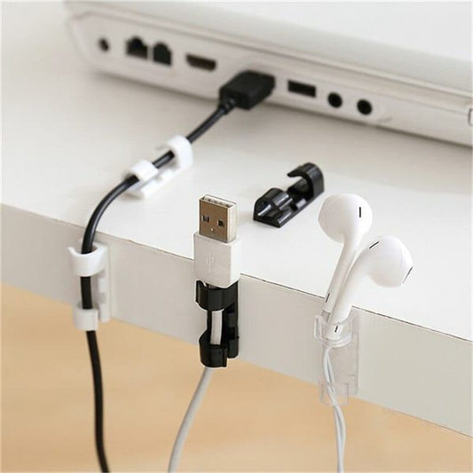 Cable Organizer Clips for Cable Management (20 pieces)