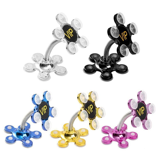 360° Rotatable Metal Flower Cell Phone Holder