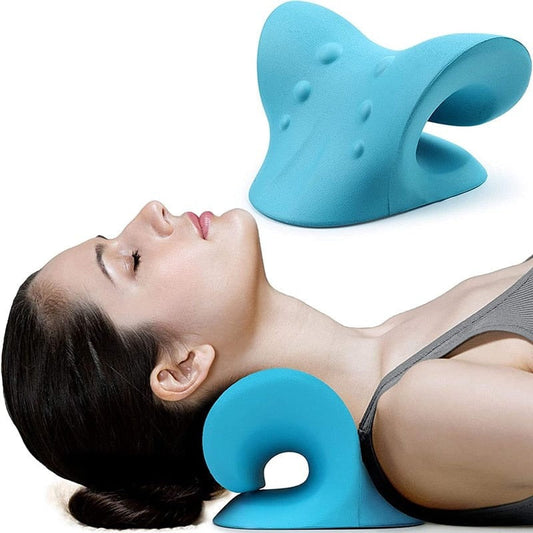 Neck and Shoulder Relaxer – Cervical Traction Device