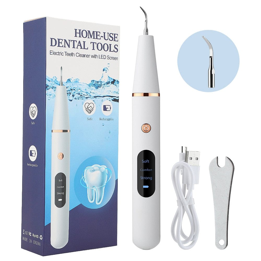 Ultrasonic Dental Scaler Teeth Whitening Wand, Teeth Cleaning Kit