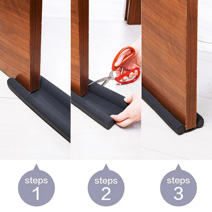 Under Door Draft Blocker – Adjustable Bottom Door Draft Stopper