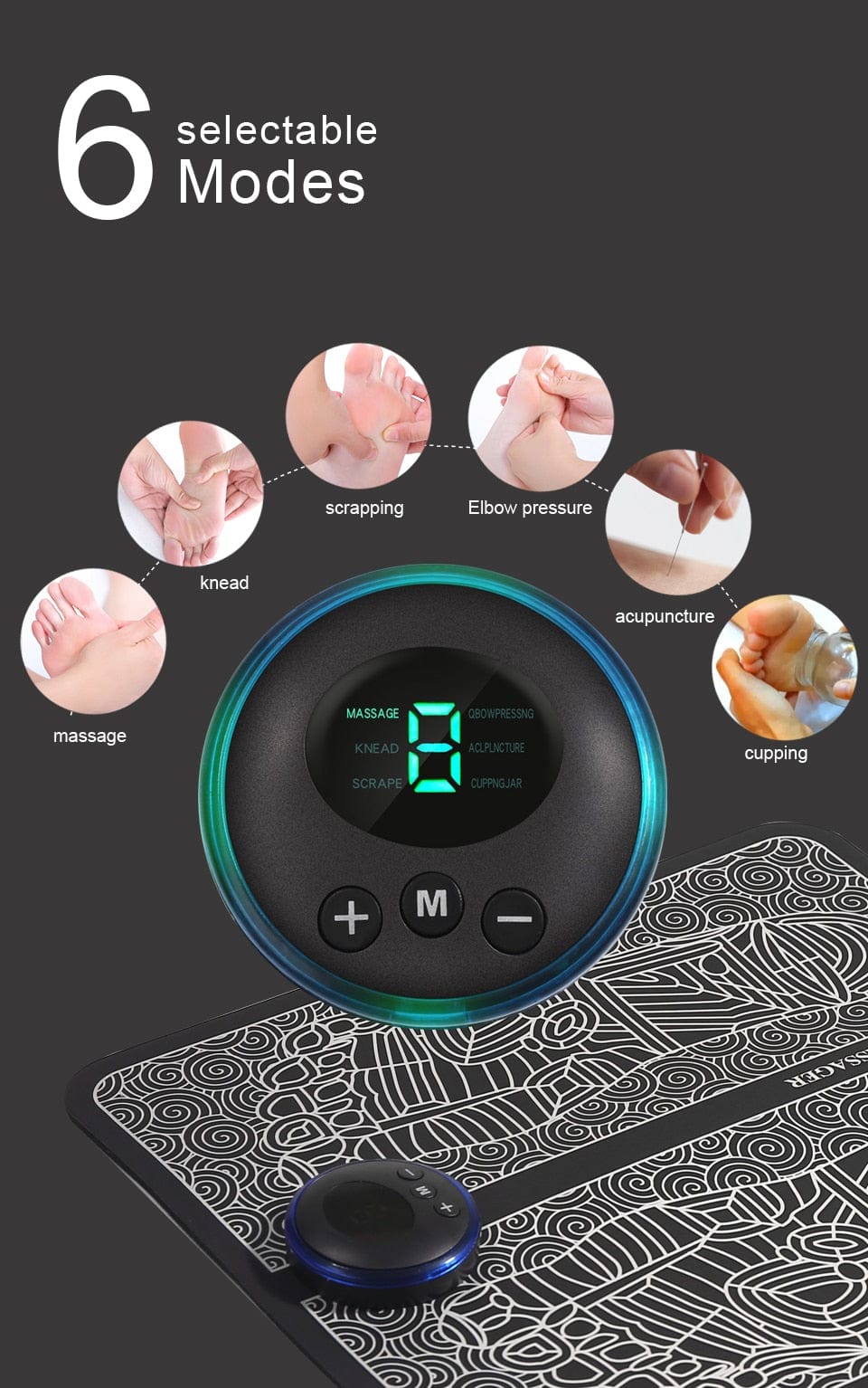 EMS Foot Massager Mat