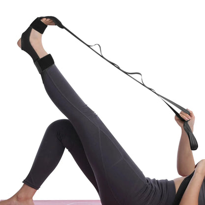 Foot and Calf Stretcher-Stretching Strap, Yoga Belt