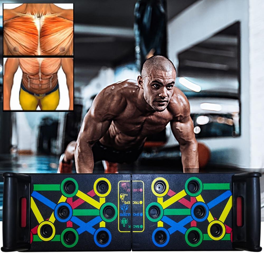 Foldable Push Up Board 9-in-1 Workout Stand
