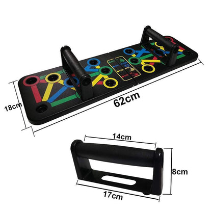 Foldable Push Up Board 9-in-1 Workout Stand