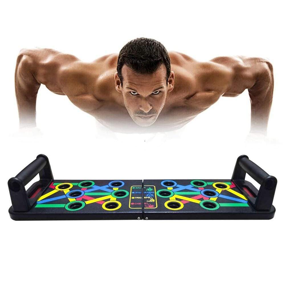 Foldable Push Up Board 9-in-1 Workout Stand