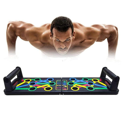 Foldable Push Up Board 9-in-1 Workout Stand