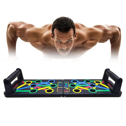 Foldable Push Up Board 9-in-1 Workout Stand