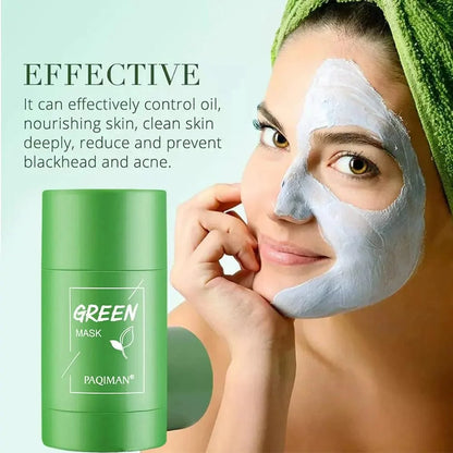Green Tea Mask Stick, Deep Cleanse Blackhead Remover