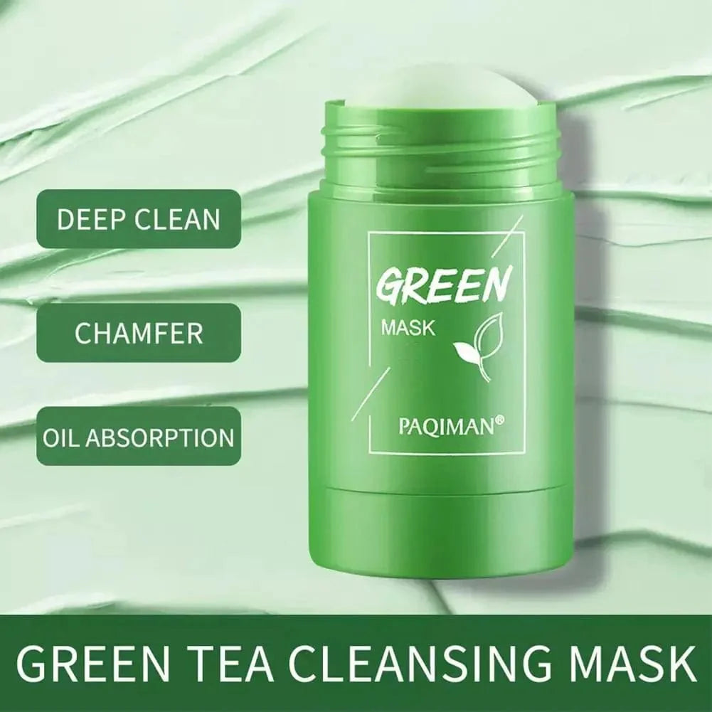 Green Tea Mask Stick, Deep Cleanse Blackhead Remover