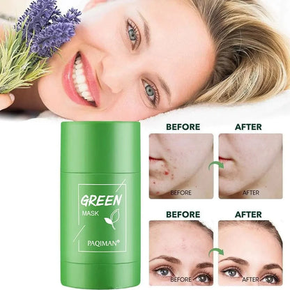 Green Tea Mask Stick, Deep Cleanse Blackhead Remover