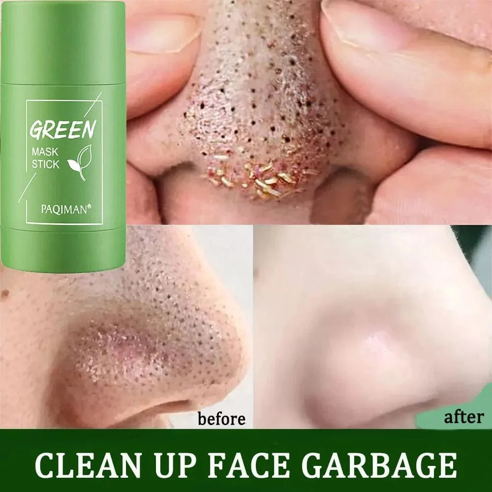 Green Tea Mask Stick, Deep Cleanse Blackhead Remover