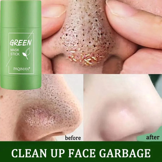 Green Tea Mask Stick, Deep Cleanse Blackhead Remover