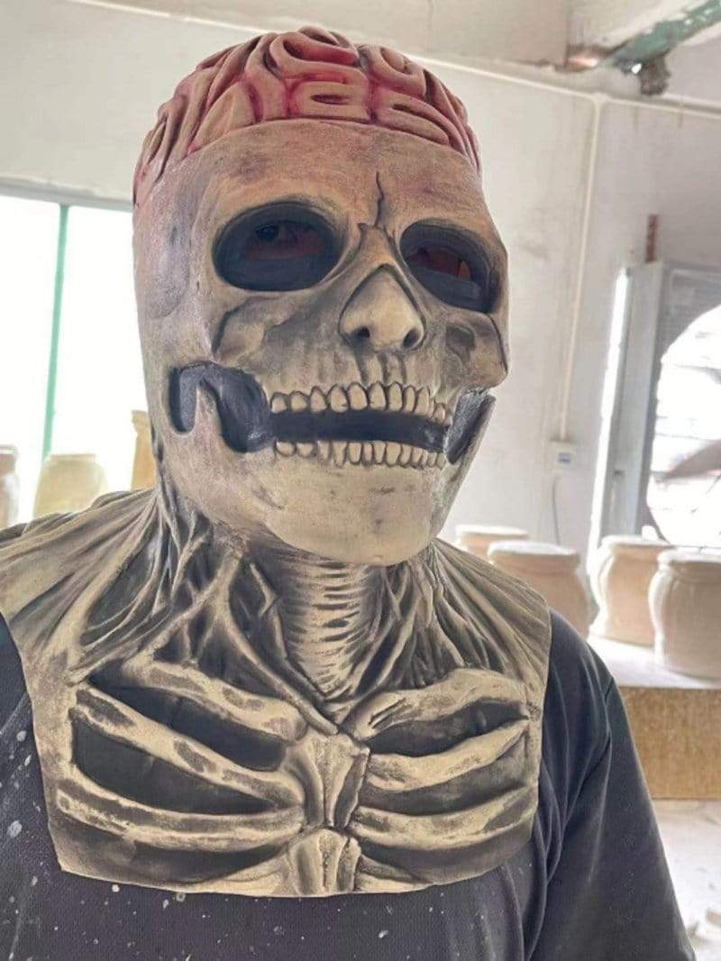 Realistic Skull Zombie Mask