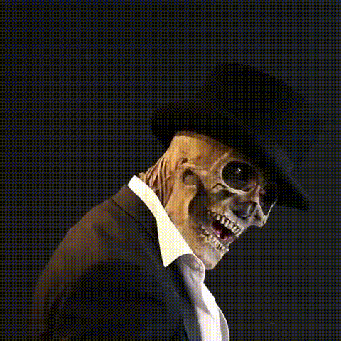 Realistic Skull Zombie Mask