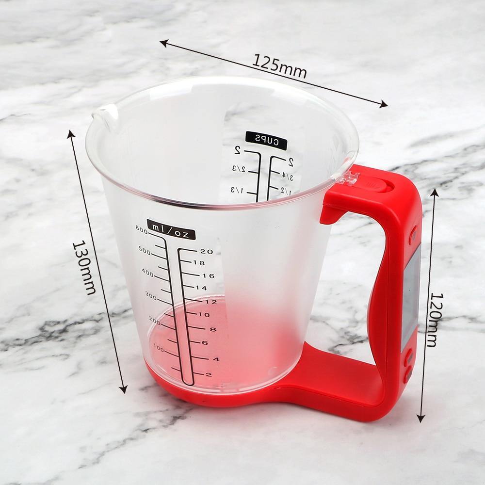 Smart Measuring Cup w/ Digital Scale and Thermometer