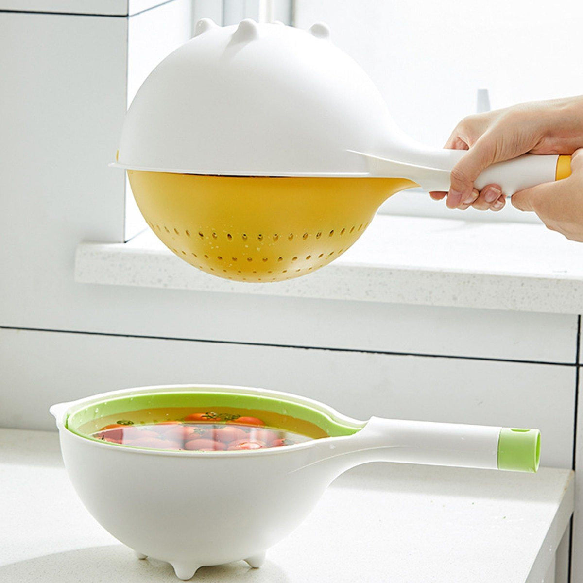 The Amazing Handheld Double Strainer