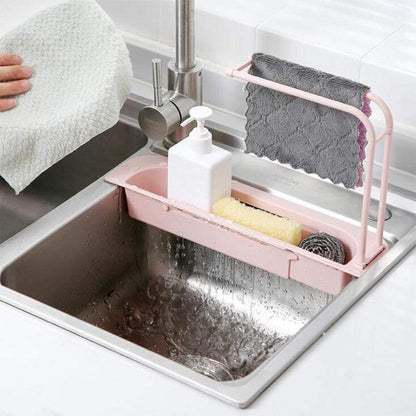 Adjustable Kitchen Sink Holder Rack