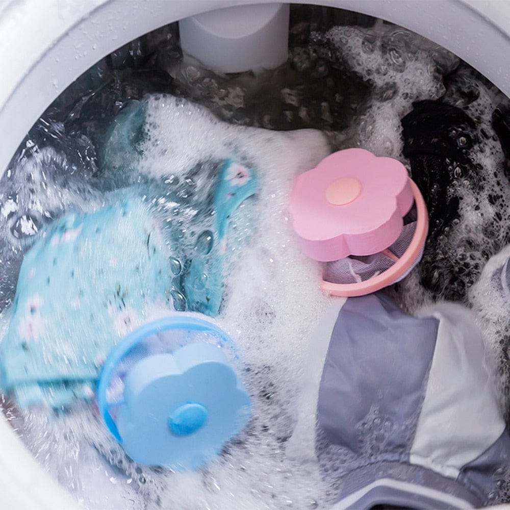 Laundry Hair & Lint Mesh Catchers