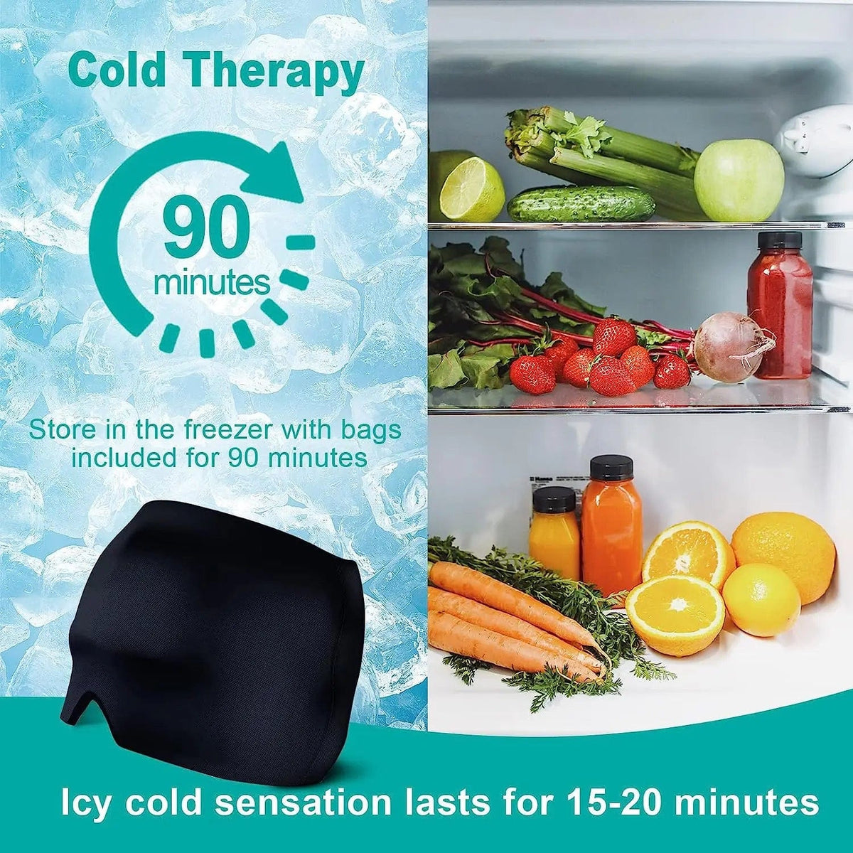 Migraine Relief Cap, Cooling Gel Hat, Headache Relief