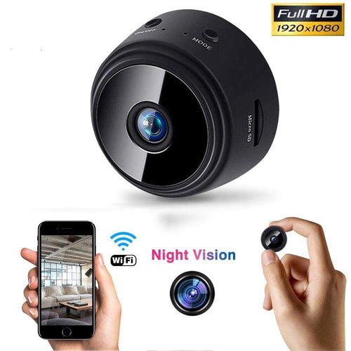 Mini Magnetic Surveillance 1080p HD Wi-Fi IP Camera with Night Vision