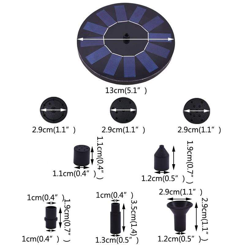 Mini Solar Water Fountain