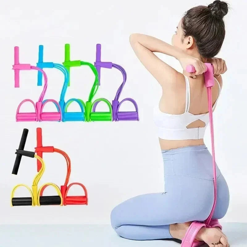 Multifunctional Fitness Resistance Bands for Sports & Exercises