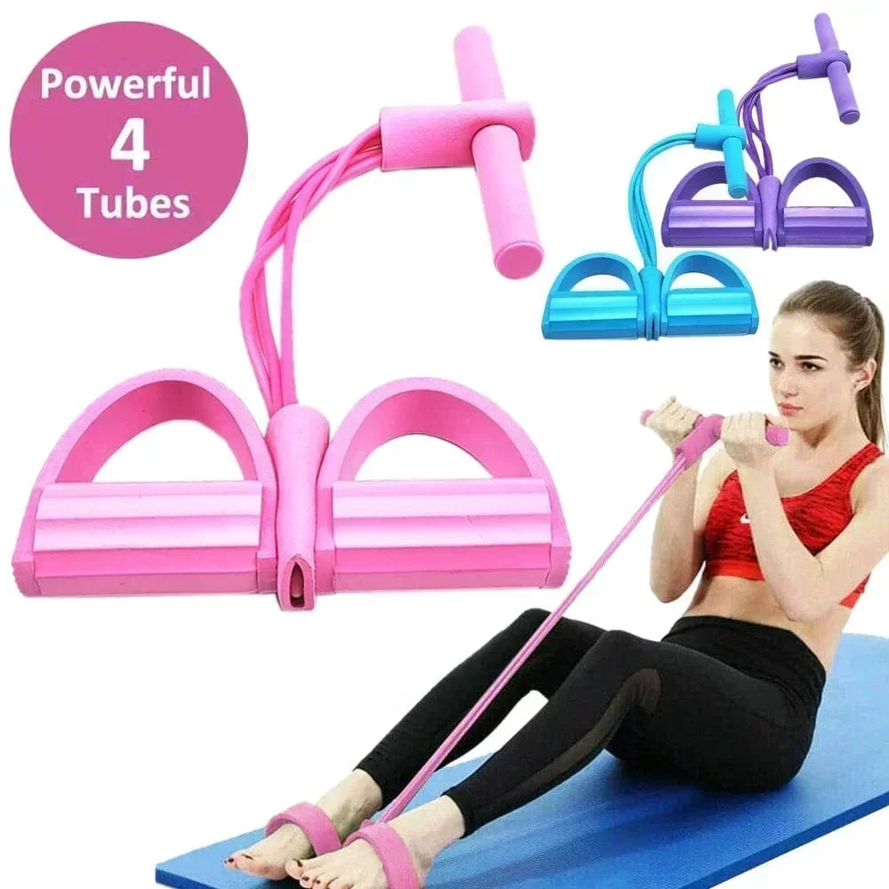 Multifunctional Fitness Resistance Bands for Sports & Exercises