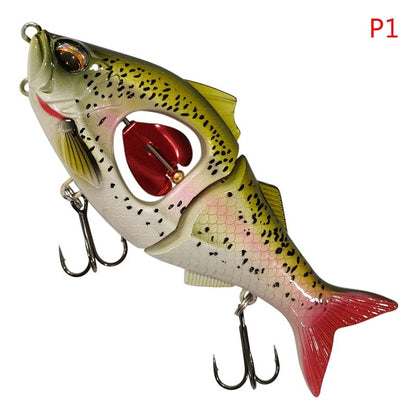 Propeller Glider Slow-Sinking Fishing Lures for Bass