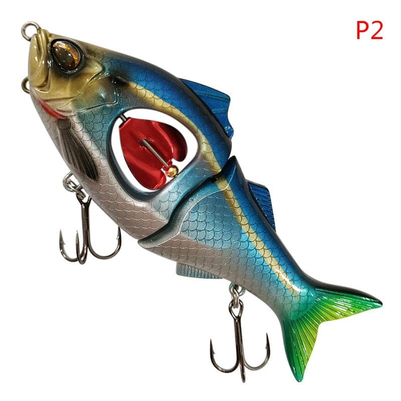 Propeller Glider Slow-Sinking Fishing Lures for Bass