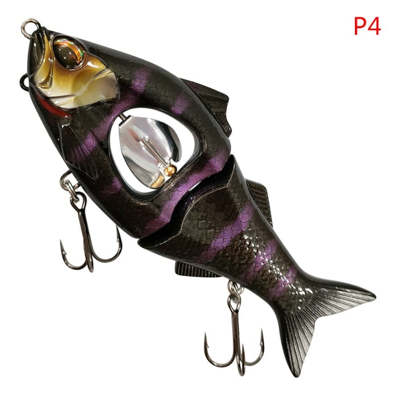 Propeller Glider Slow-Sinking Fishing Lures for Bass