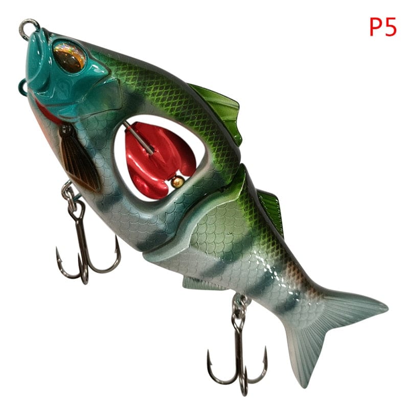 Propeller Glider Slow-Sinking Fishing Lures for Bass