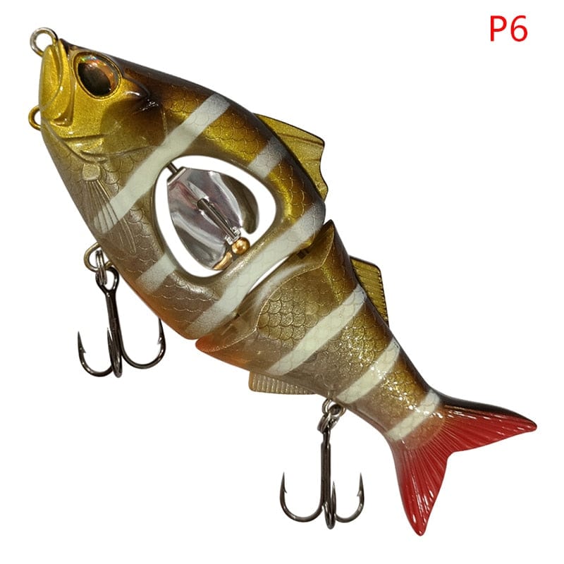 Propeller Glider Slow-Sinking Fishing Lures for Bass